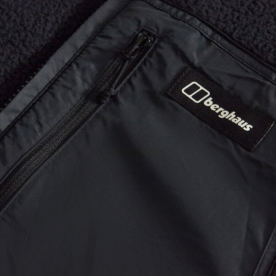 mens fulstow reversible down jacket - black berghaus
