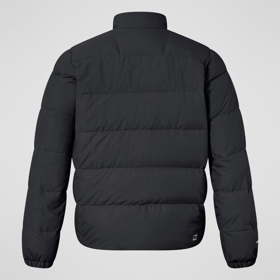 mens fulstow reversible down jacket - black berghaus