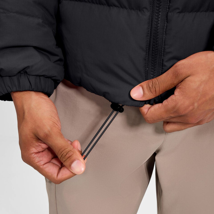 mens fulstow reversible down jacket - black berghaus
