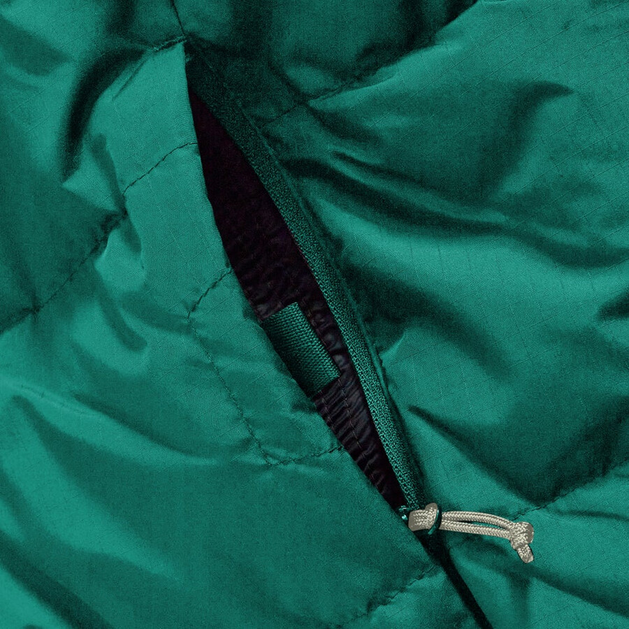 mens fulstow reversible down jacket - greenblack berghaus