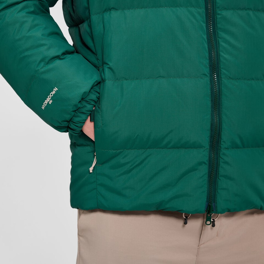 mens fulstow reversible down jacket - greenblack berghaus