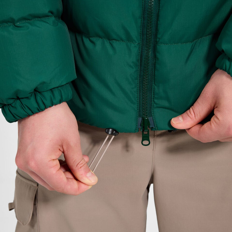 mens fulstow reversible down jacket - greenblack berghaus