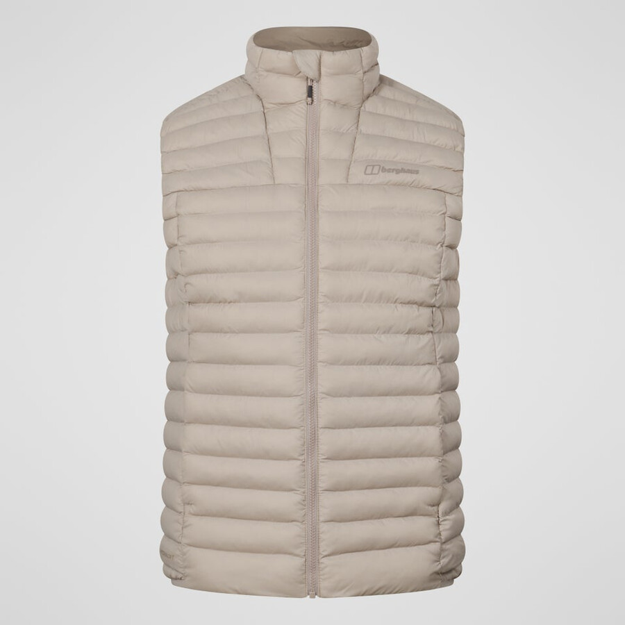mens vaskye synthetic insulated vest - grey berghaus