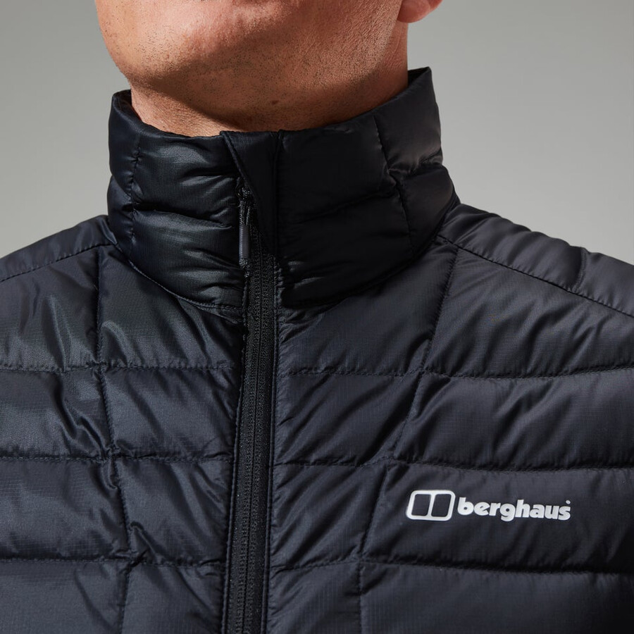 mens tephra 2.0 insulated gilet - black berghaus