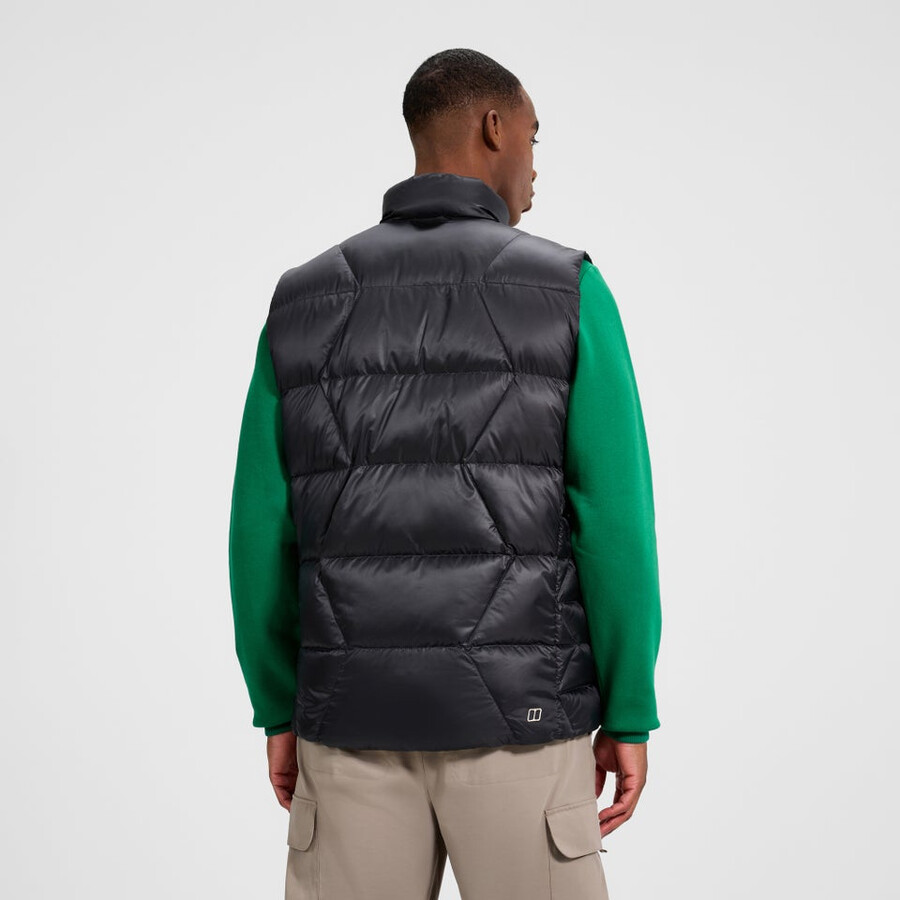 mens explorer down vest - black berghaus