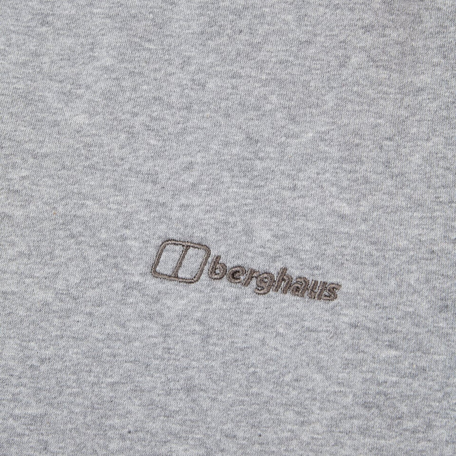 mens logo crew jumper grey berghaus