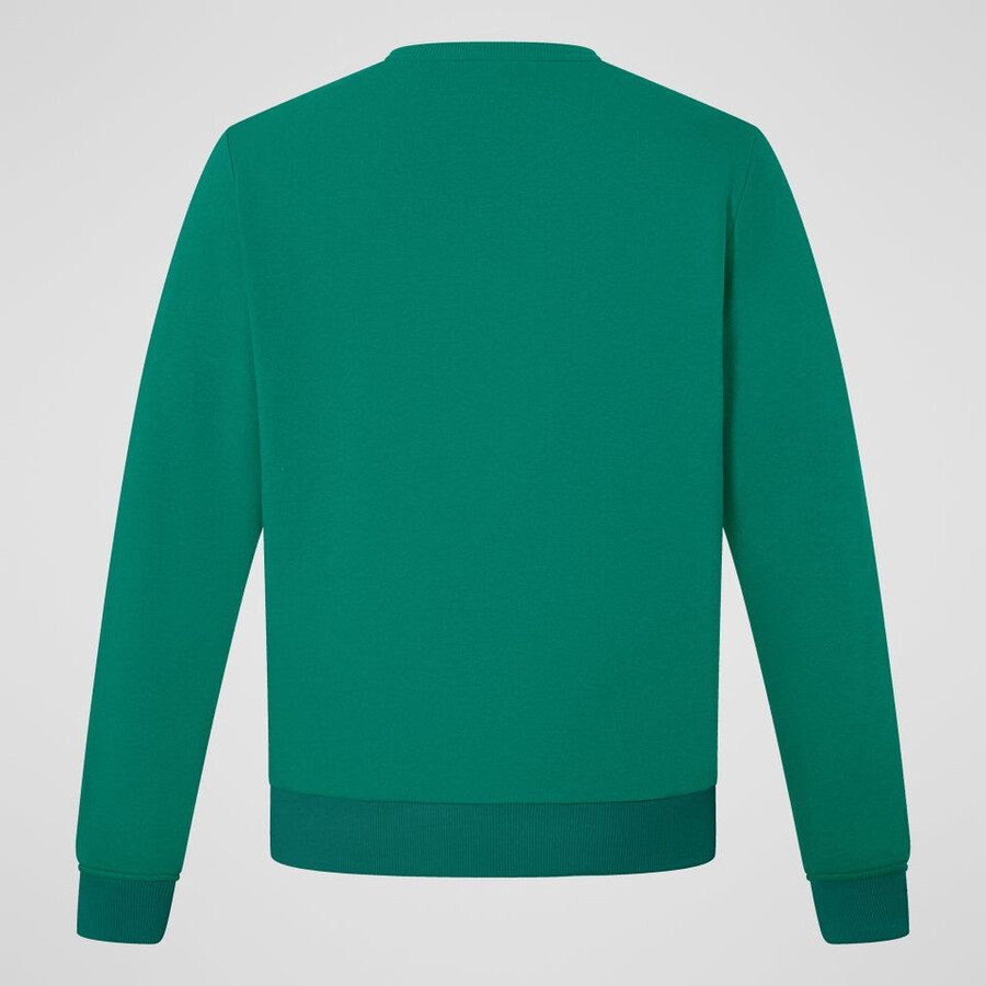 mens logo crew sweater - green berghaus