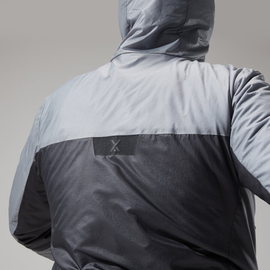 mens mtn arete lb synthetic hoody - grey berghaus
