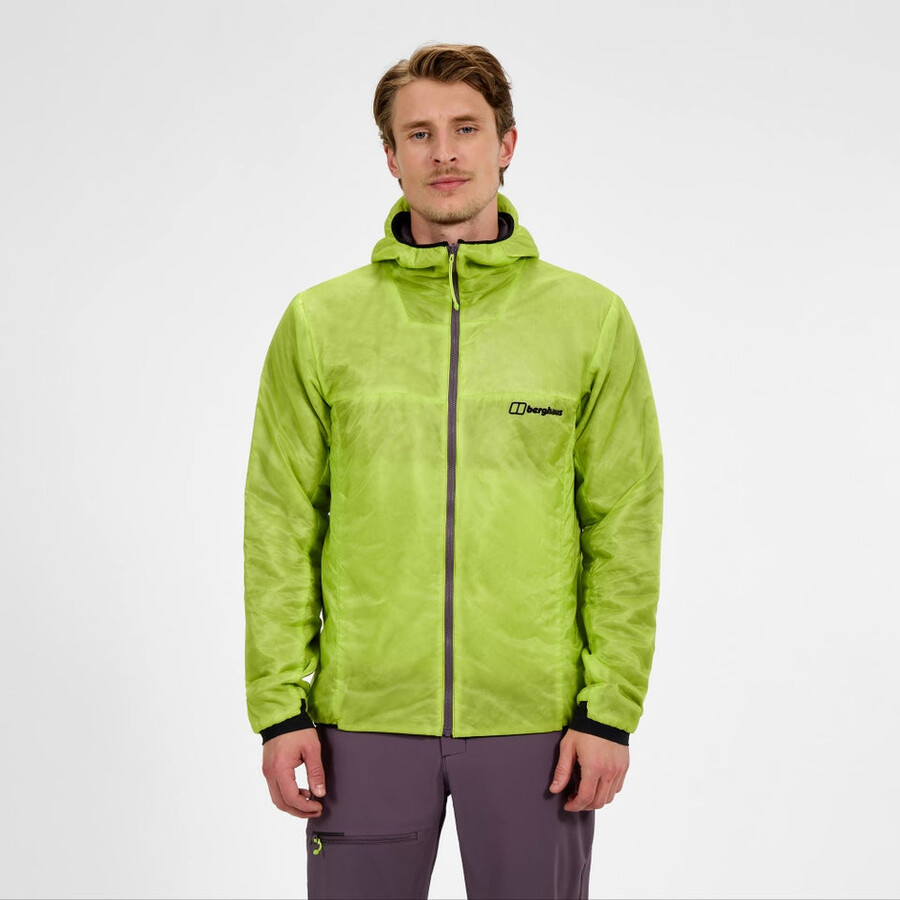 mens mtn arete synthetic hoody - purple berghaus