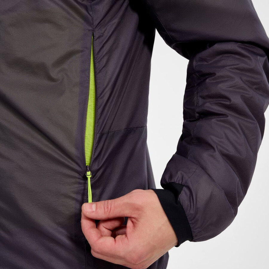 mens mtn arete synthetic hoody - purple berghaus