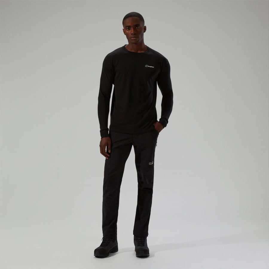 mens ivyhill crew - black berghaus