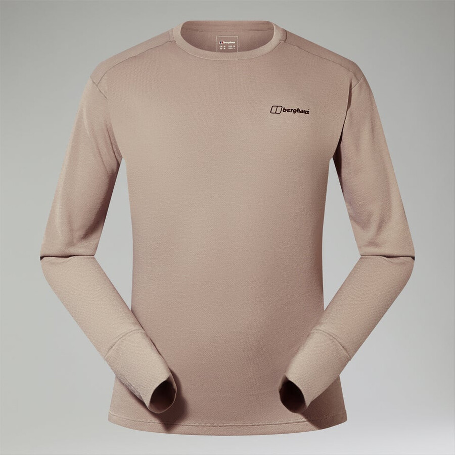 mens ivyhill crew - grey berghaus