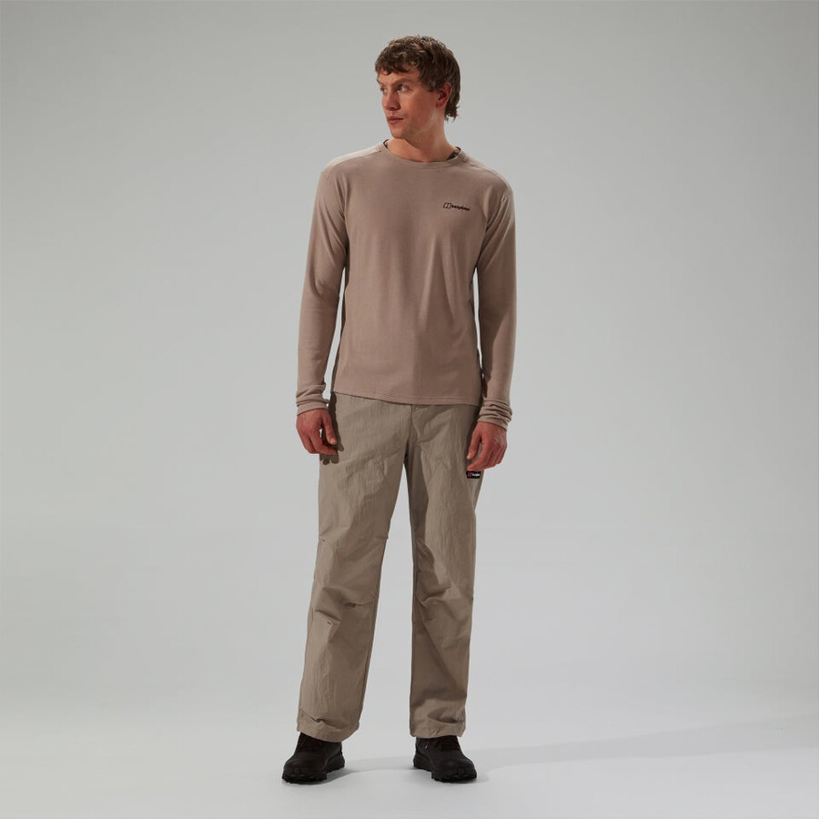 mens ivyhill crew - grey berghaus
