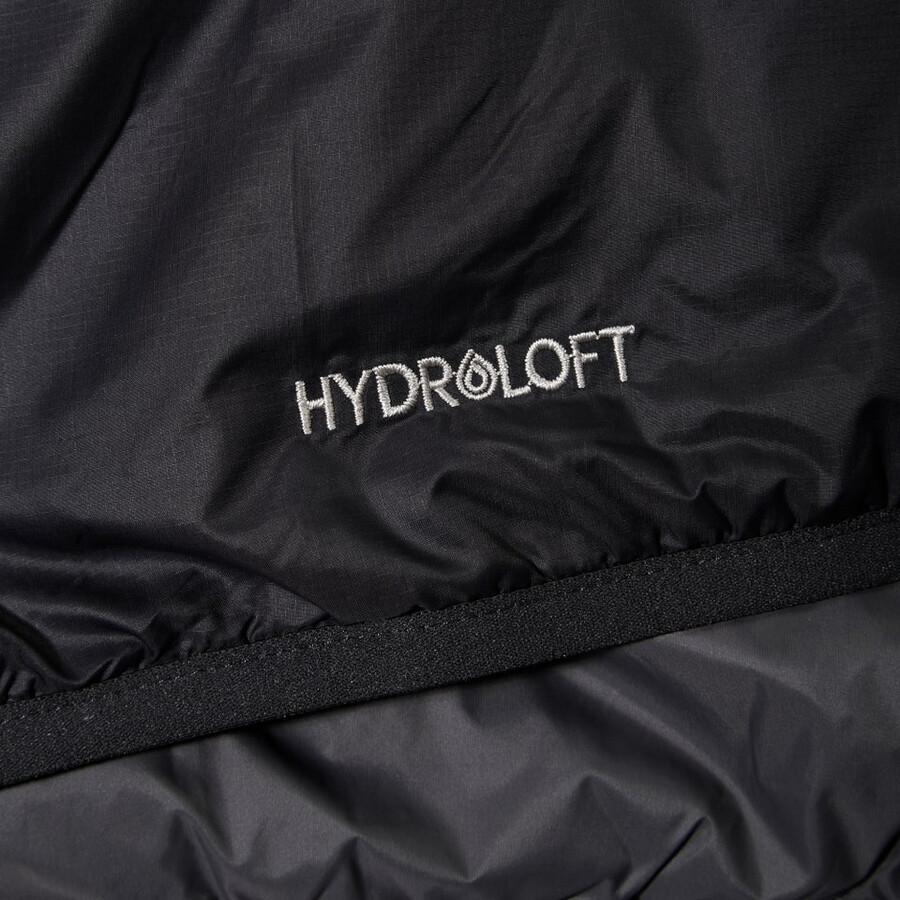 mens trawden hybrid hooded jacket - black berghaus