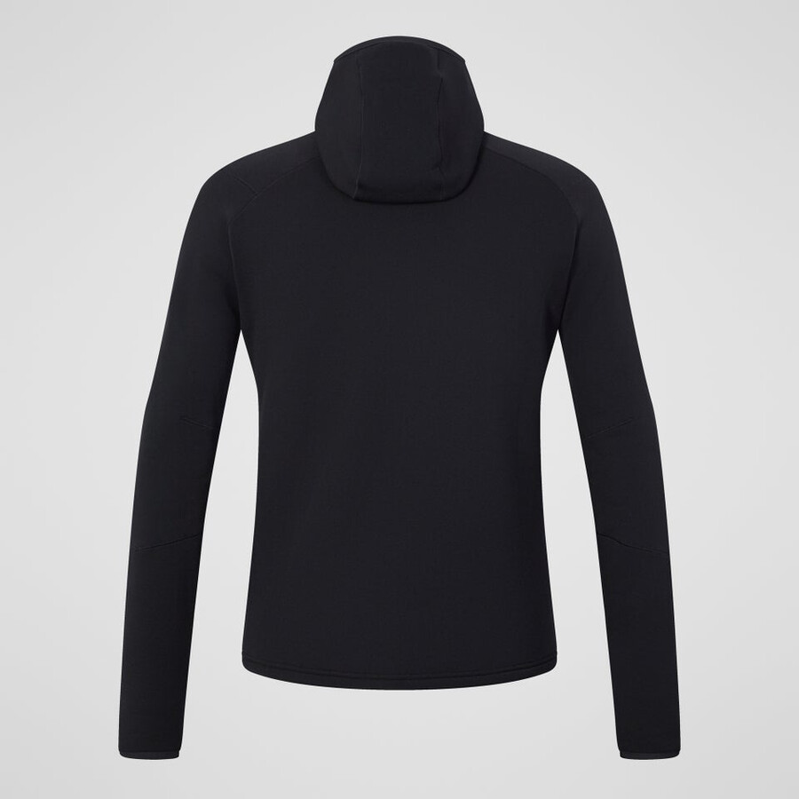 mens kinetic powerstretch hoody - black berghaus