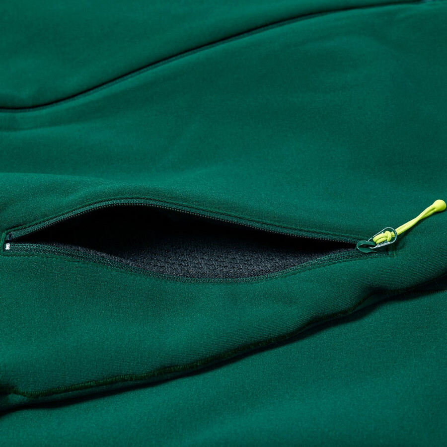mens kinetic powerstretch hoody - green berghaus