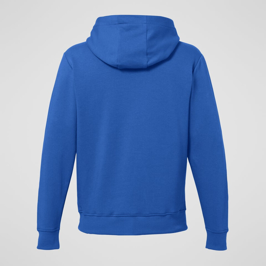 mens small logo hoody - blue berghaus