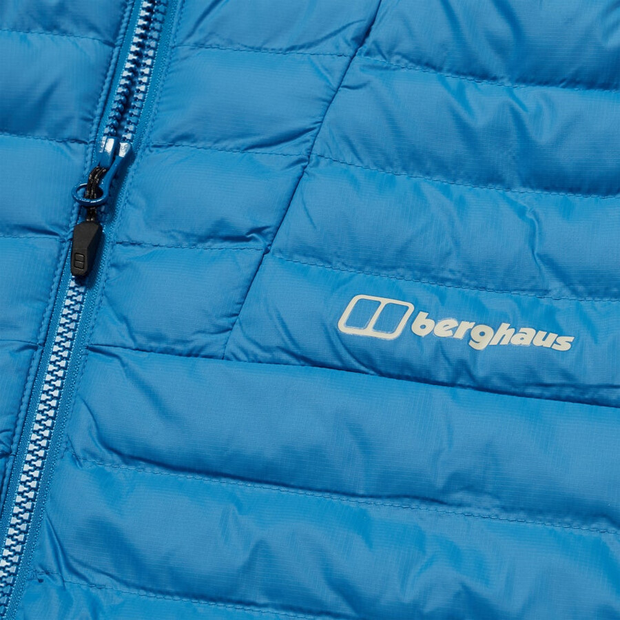 mens vaskye hooded synthetic insulated jacket - blue berghaus