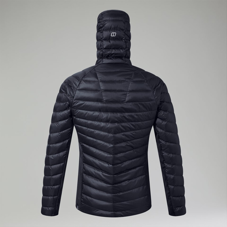 mens tephra 2.0 hooded insulated jacket - black berghaus