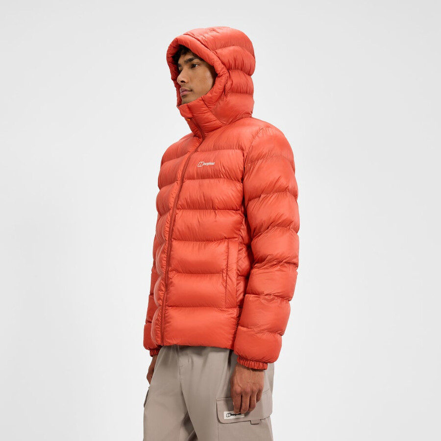 mens ewden jacket - orange berghaus
