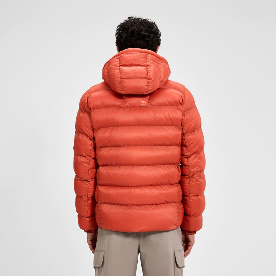 mens ewden jacket - orange berghaus