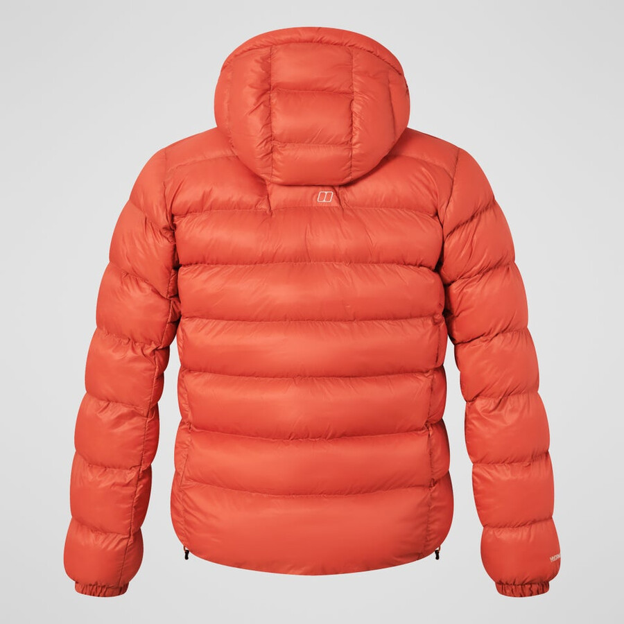 mens ewden jacket - orange berghaus