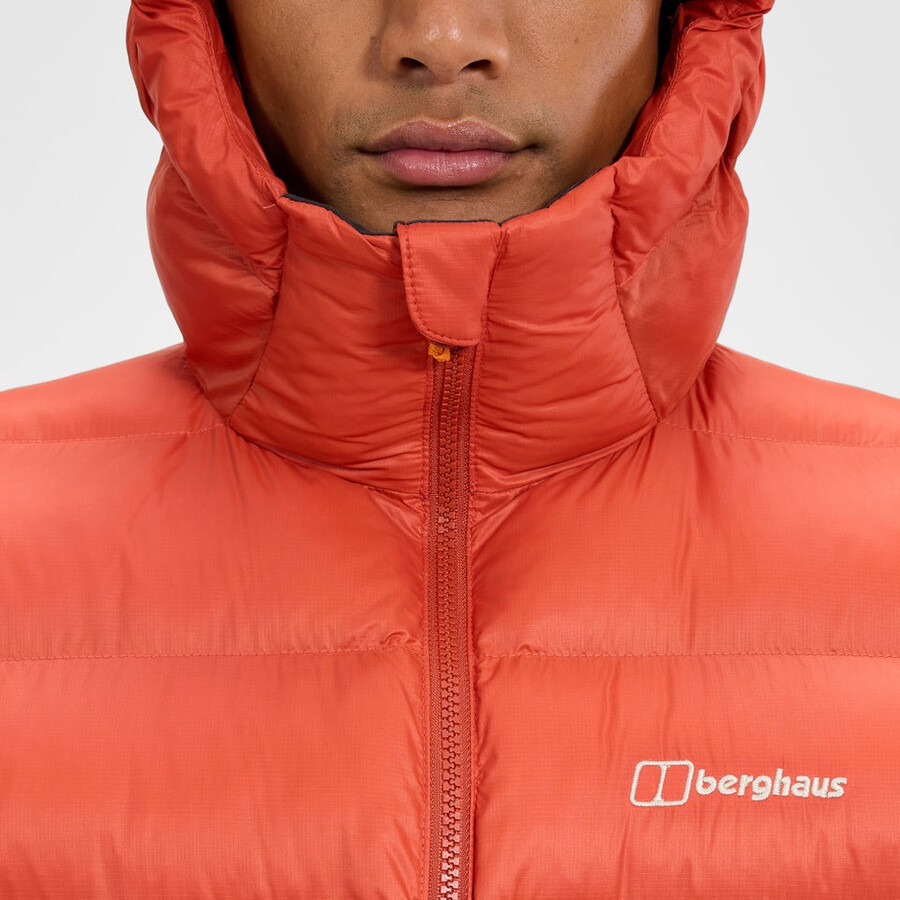 mens ewden jacket - orange berghaus