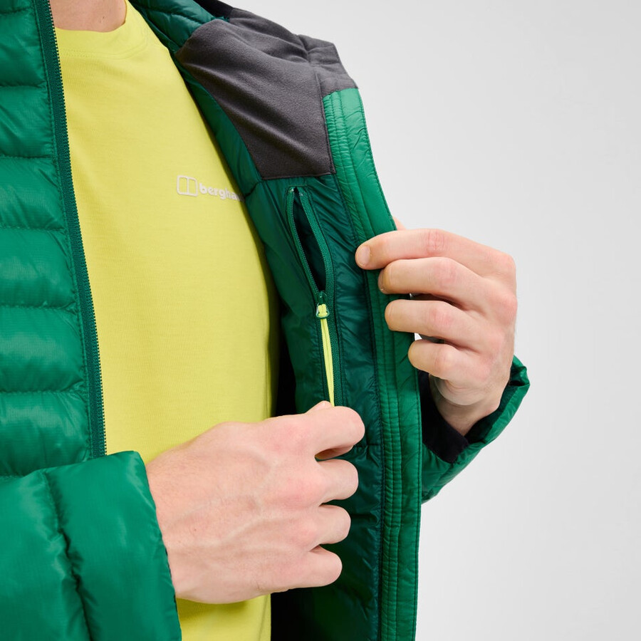 mens trail-nomad synthetic insulated jacket - green berghaus