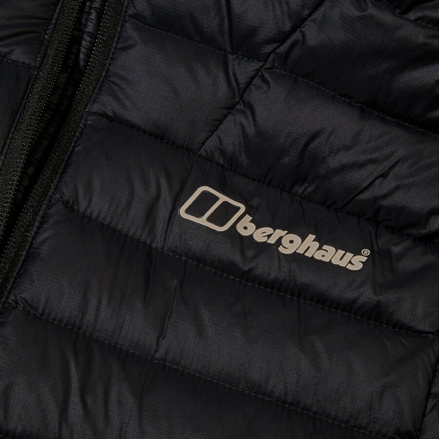 mens ridge-nomad hybrid down jacket - black berghaus