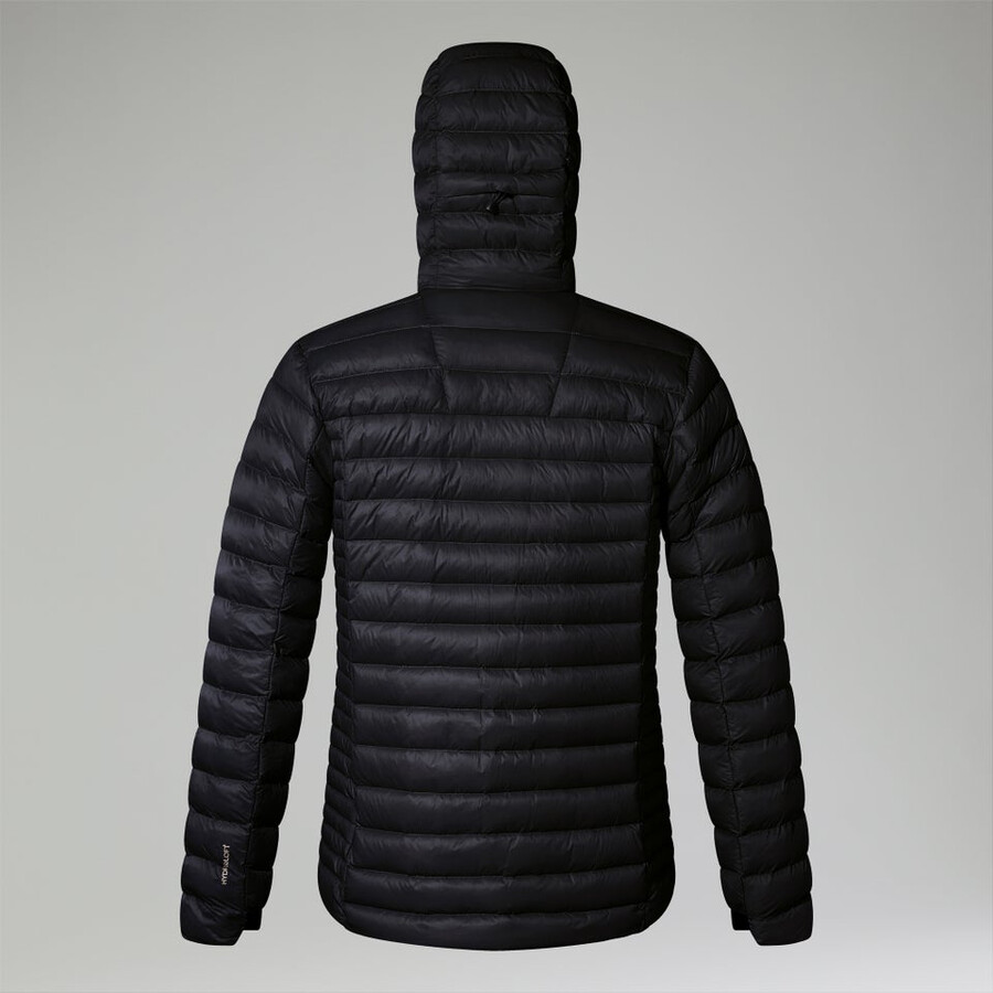 mens ridge-nomad hybrid down jacket - black berghaus