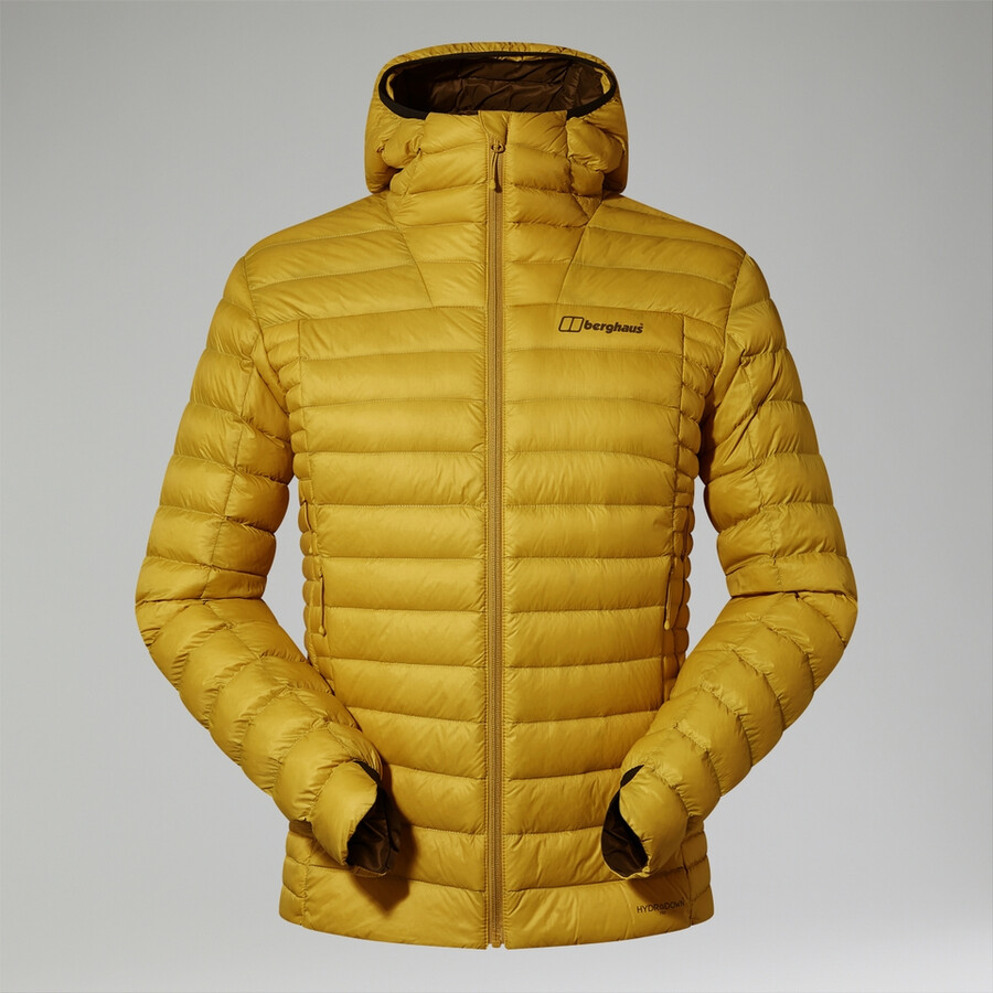 mens ridge-nomad hybrid insulated jacket - yellow berghaus