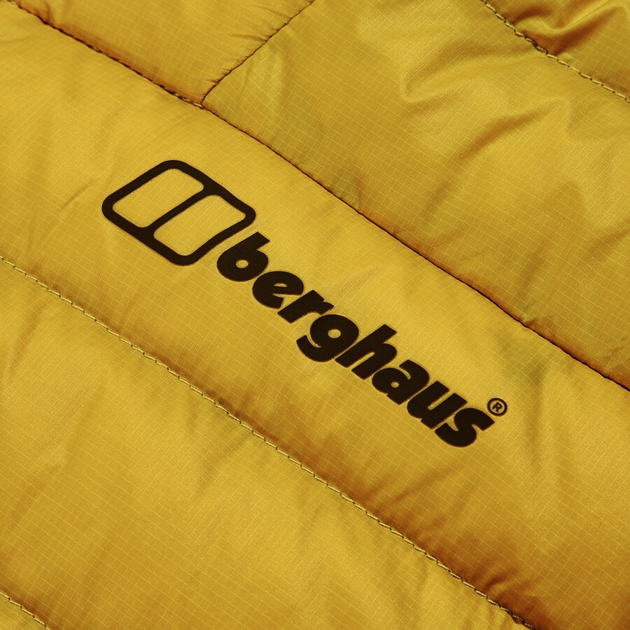 mens ridge-nomad hybrid insulated jacket - yellow berghaus