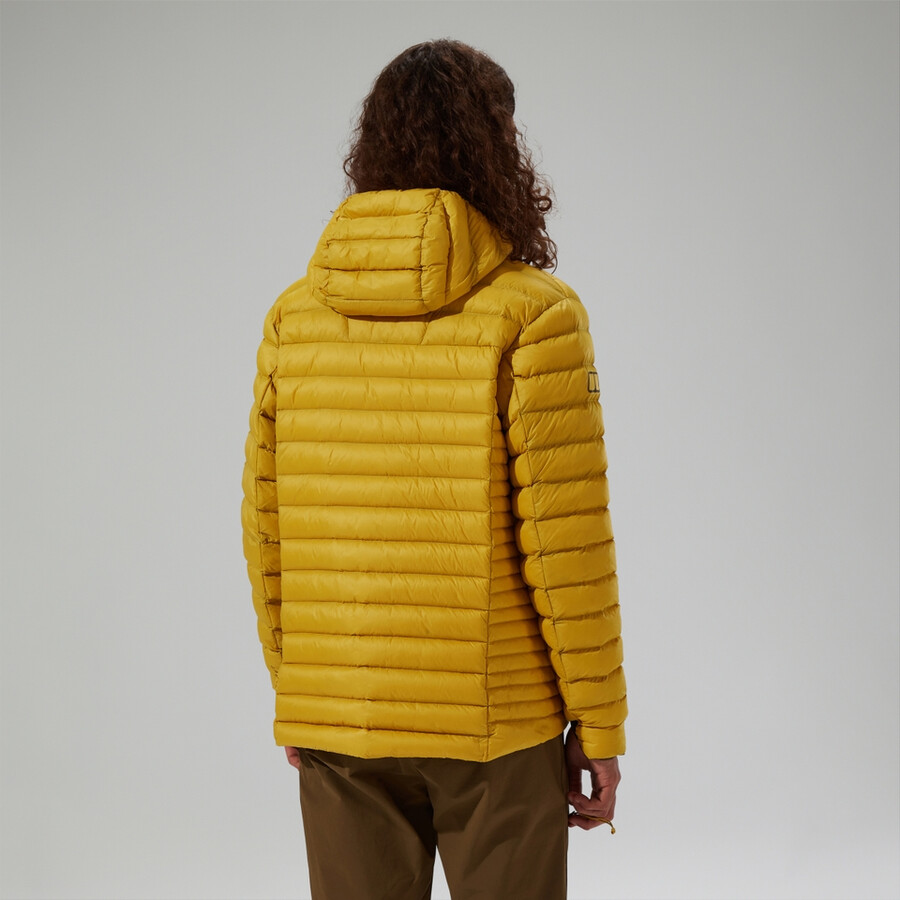 mens ridge-nomad hybrid insulated jacket - yellow berghaus