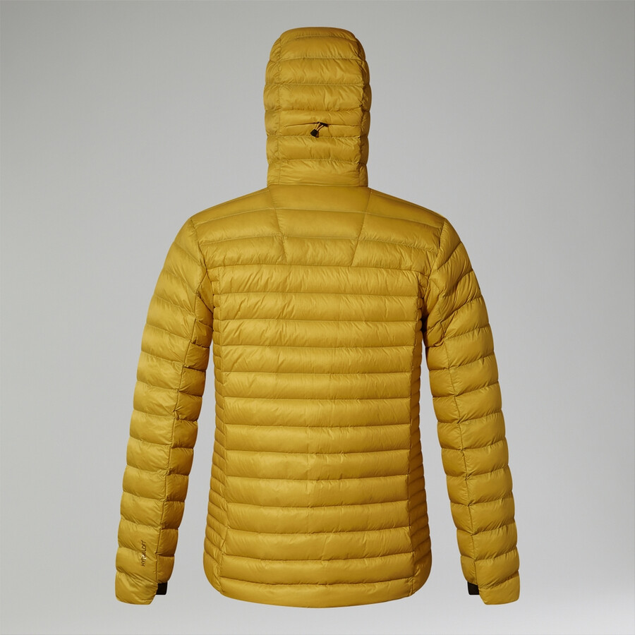mens ridge-nomad hybrid insulated jacket - yellow berghaus