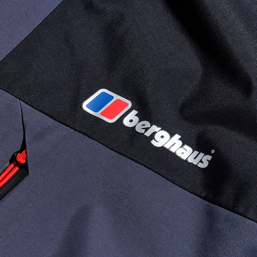 mens arran jacket - dark greyblack berghaus