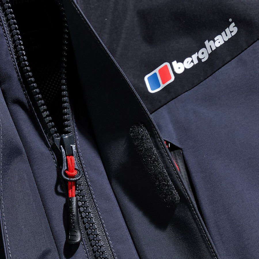 mens arran jacket - dark greyblack berghaus