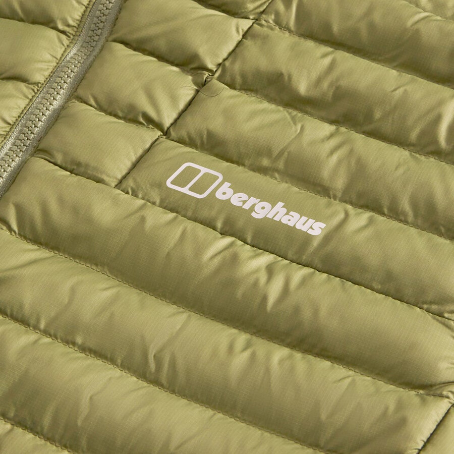 mens vaskye hooded synthetic insulated jacket - green berghaus