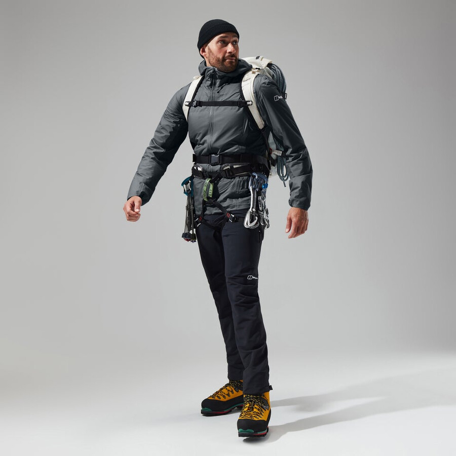 mens mtn guide hyper alpha jacket - greyblack berghaus