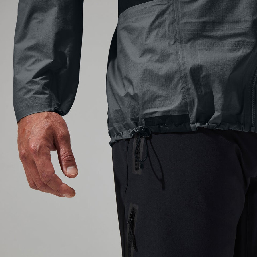 mens mtn guide hyper alpha jacket - greyblack berghaus