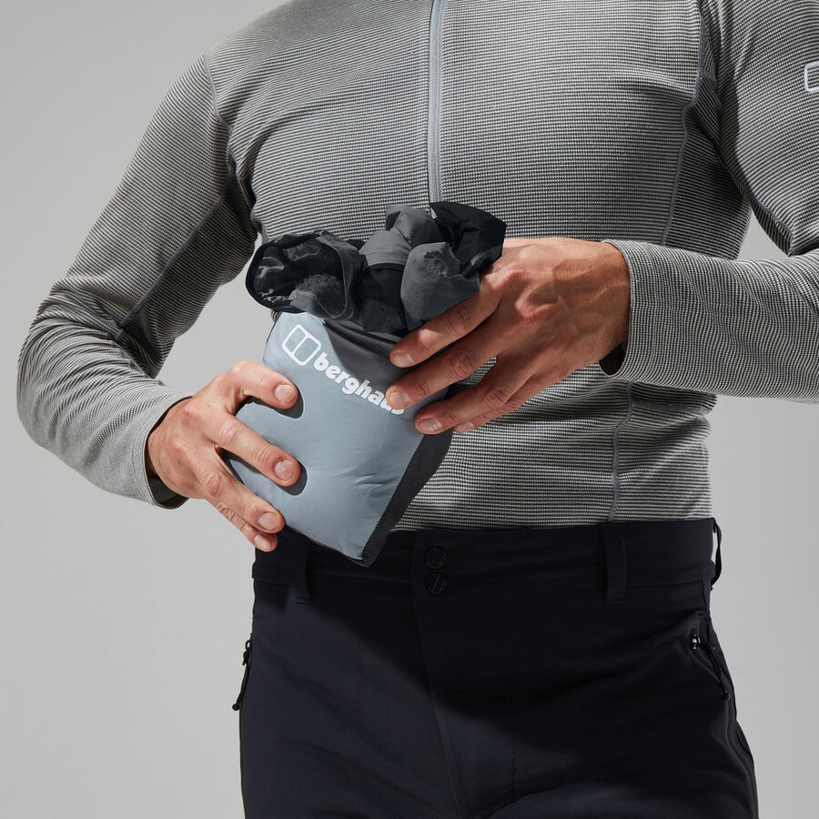 mens mtn guide hyper alpha jacket - greyblack berghaus