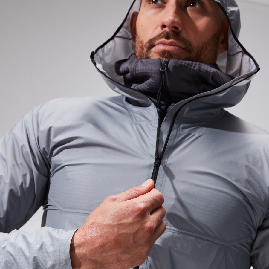 mens mtn guide hyper lt jacket - grey berghaus