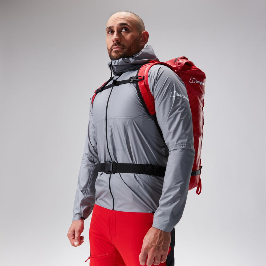 mens mtn guide hyper lt jacket - grey berghaus