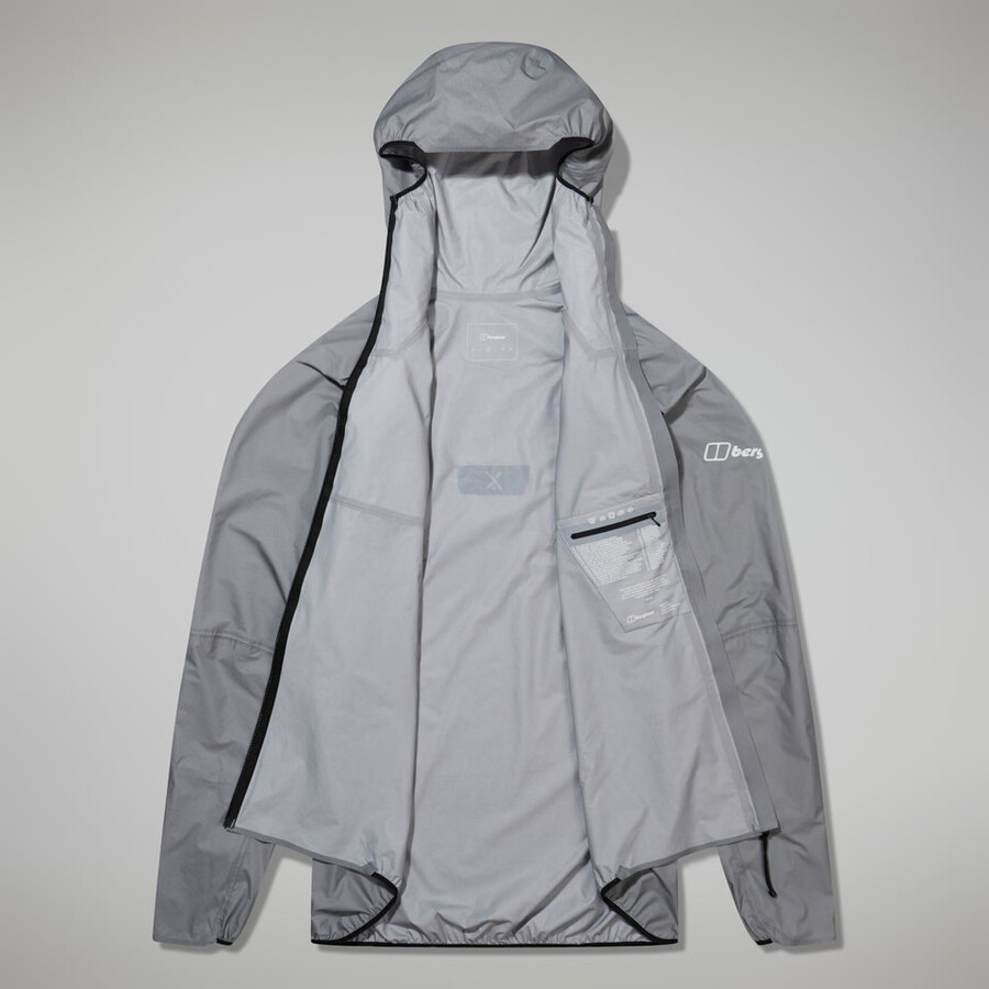 mens mtn guide hyper lt jacket - grey berghaus