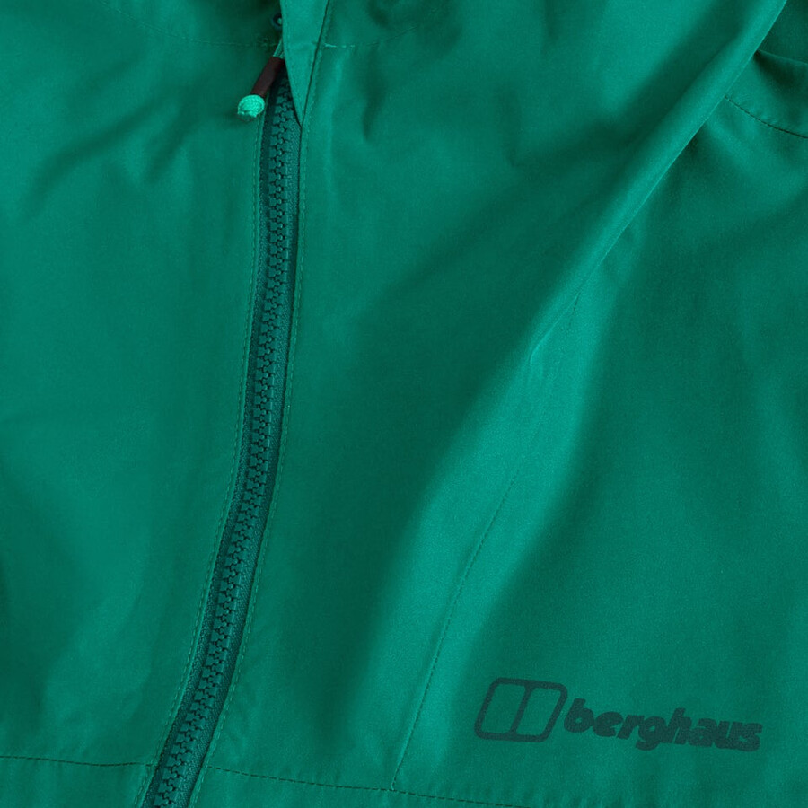 mens deluge pro 3.0 waterproof jacket - green berghaus