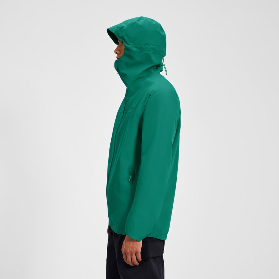 mens deluge pro 3.0 waterproof jacket - green berghaus