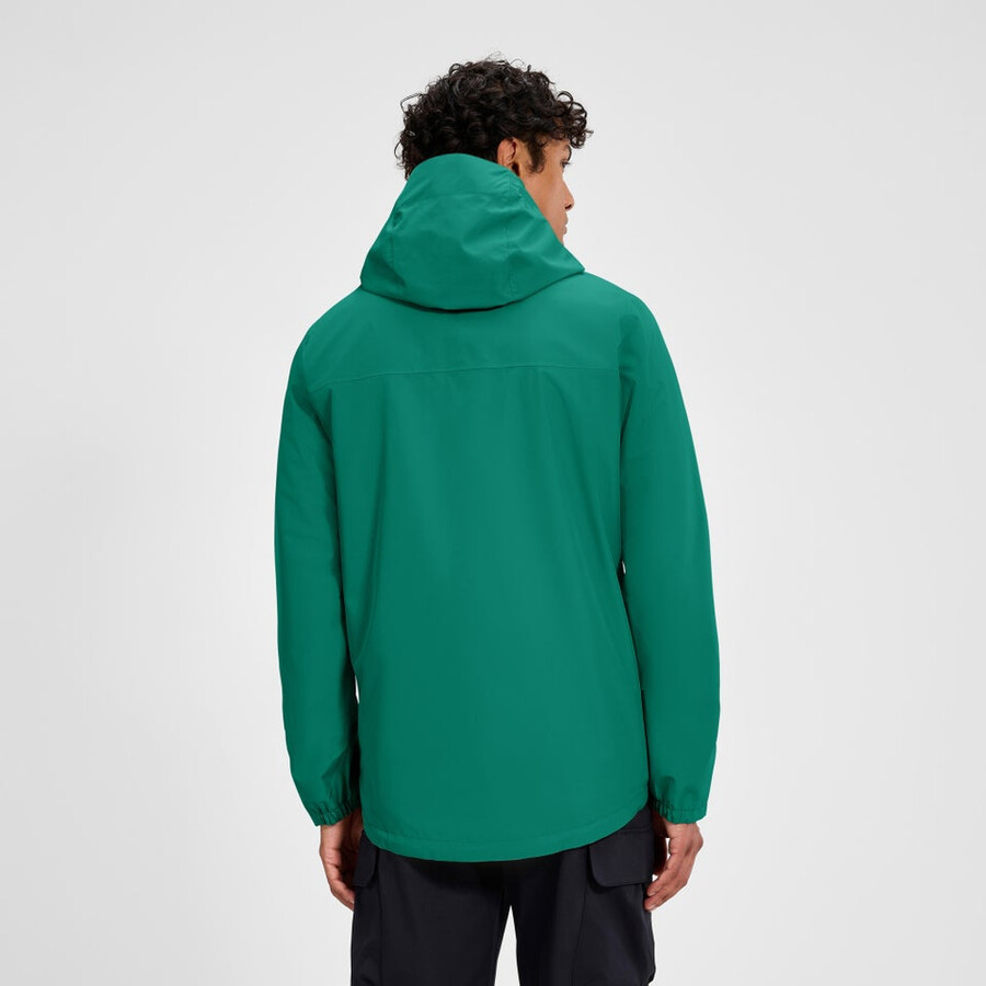 mens deluge pro 3.0 waterproof jacket - green berghaus