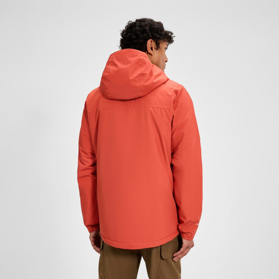 mens deluge pro 3.0 waterproof jacket - orange berghaus