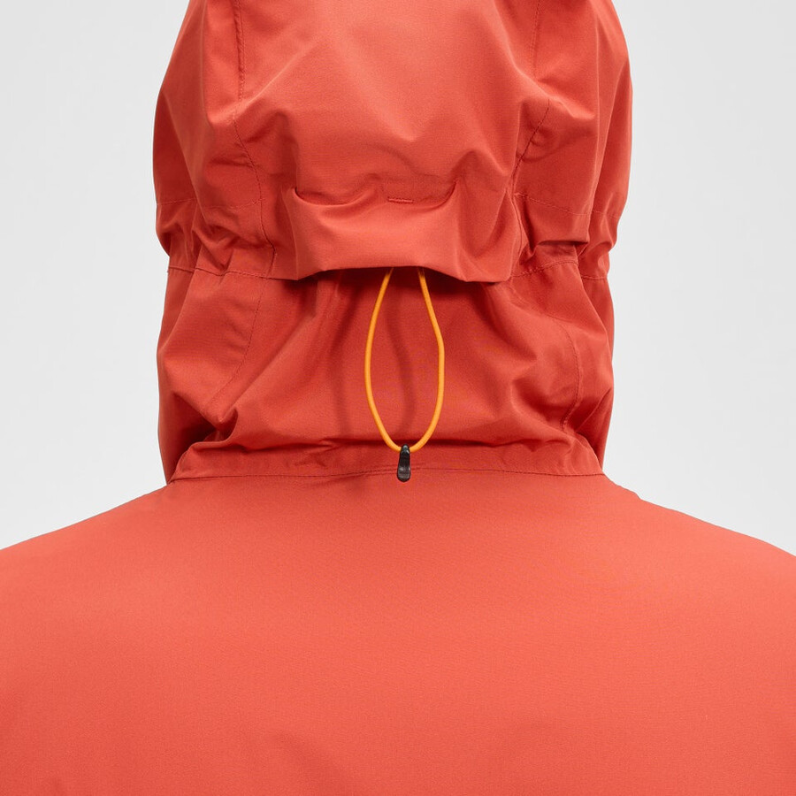 mens deluge pro 3.0 waterproof jacket - orange berghaus