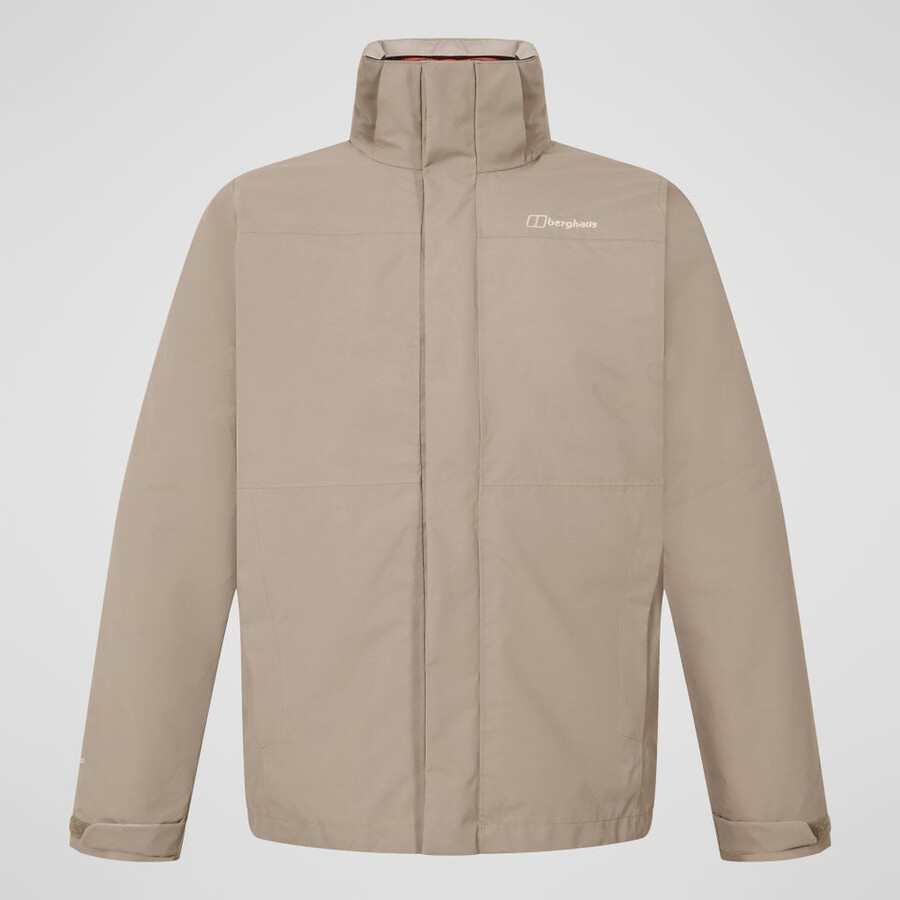 mens hillwalker 2.0 gemini gore-tex waterproof 3in1 jacket - naturalorange berghaus