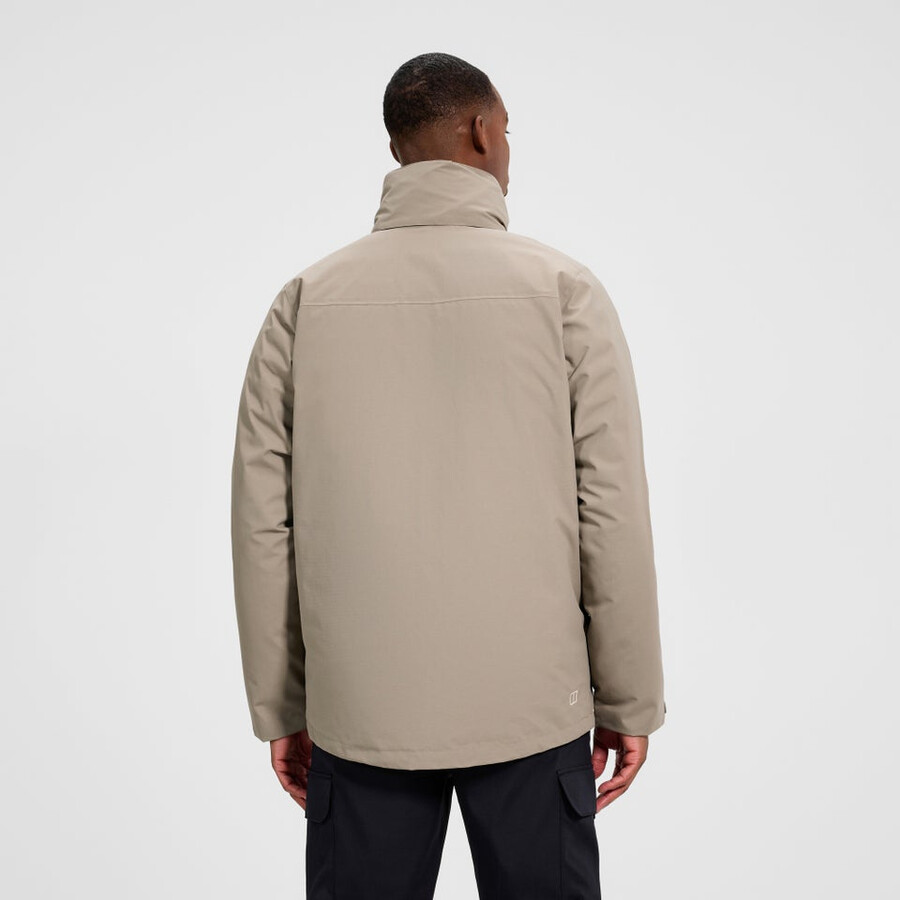 mens hillwalker 2.0 gemini gore-tex waterproof 3in1 jacket - naturalorange berghaus